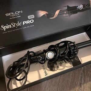 Salon Tech SpinStyle Pro Auto Curling Curler Wand Curling Iron